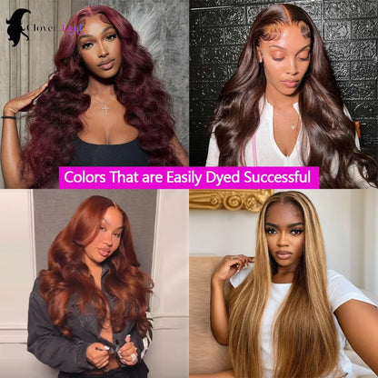 24inch Body Wave Human Hair Bundles 100% Brazilian Raw Human Hair 1/3/4 Bundles for Women 10A Thick Bundles 3 Days Delivery