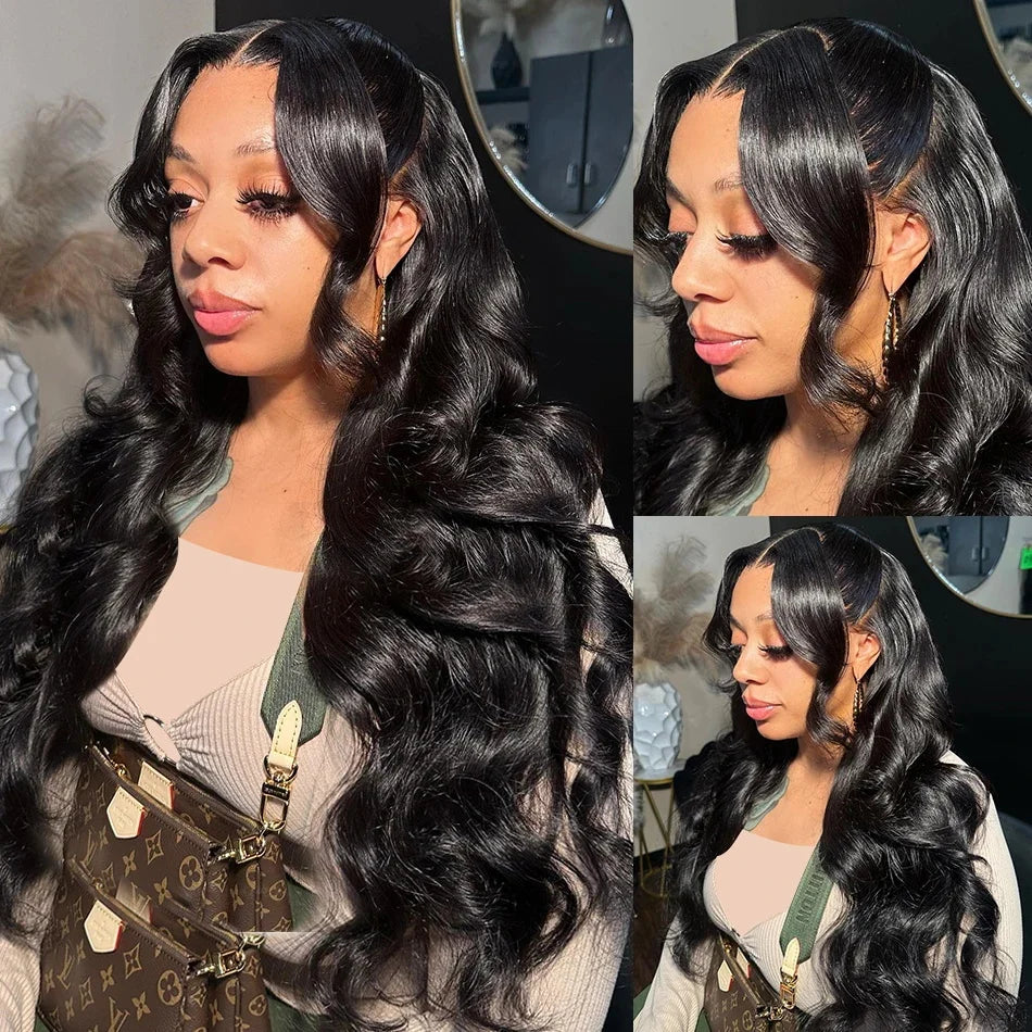 30 40 Inch Body Wave 13x6 Hd Lace Frontal Wig Human Hair 360 Brazilian Pre Plucked Lace For Women 13x4 Lace Front Wigs 4x4 5x5