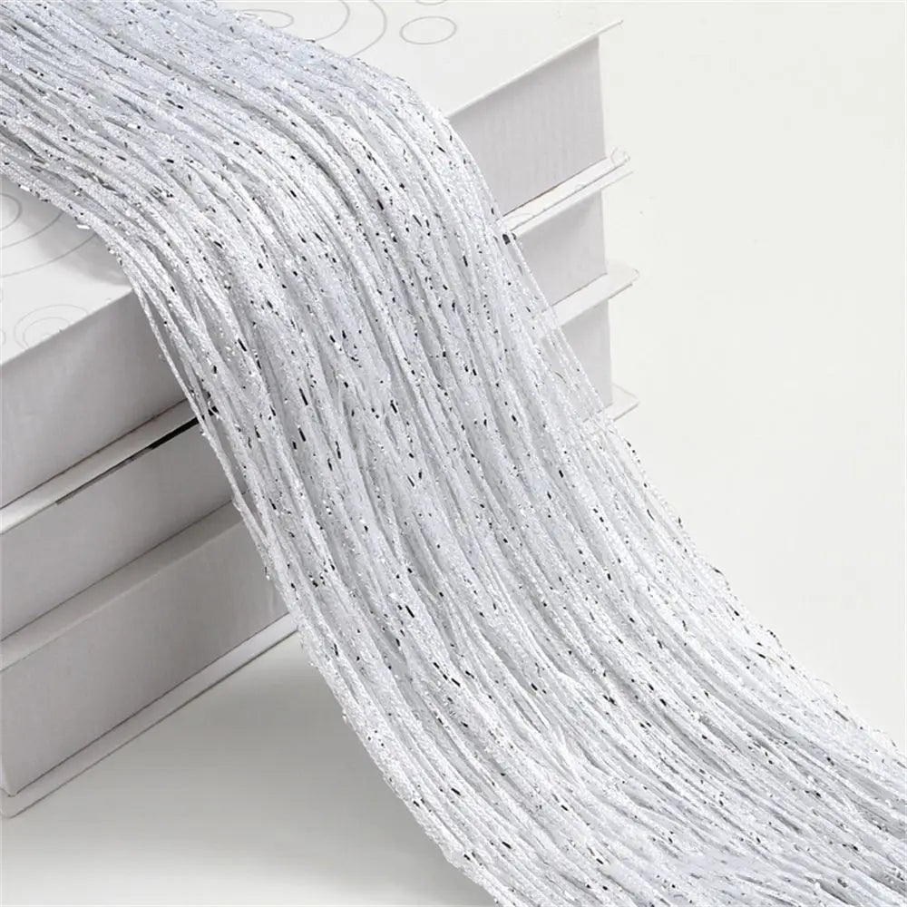 2M*1M String Curtain Panels Door Fly Screen Hanging Beaded Curtains Room Divider Net