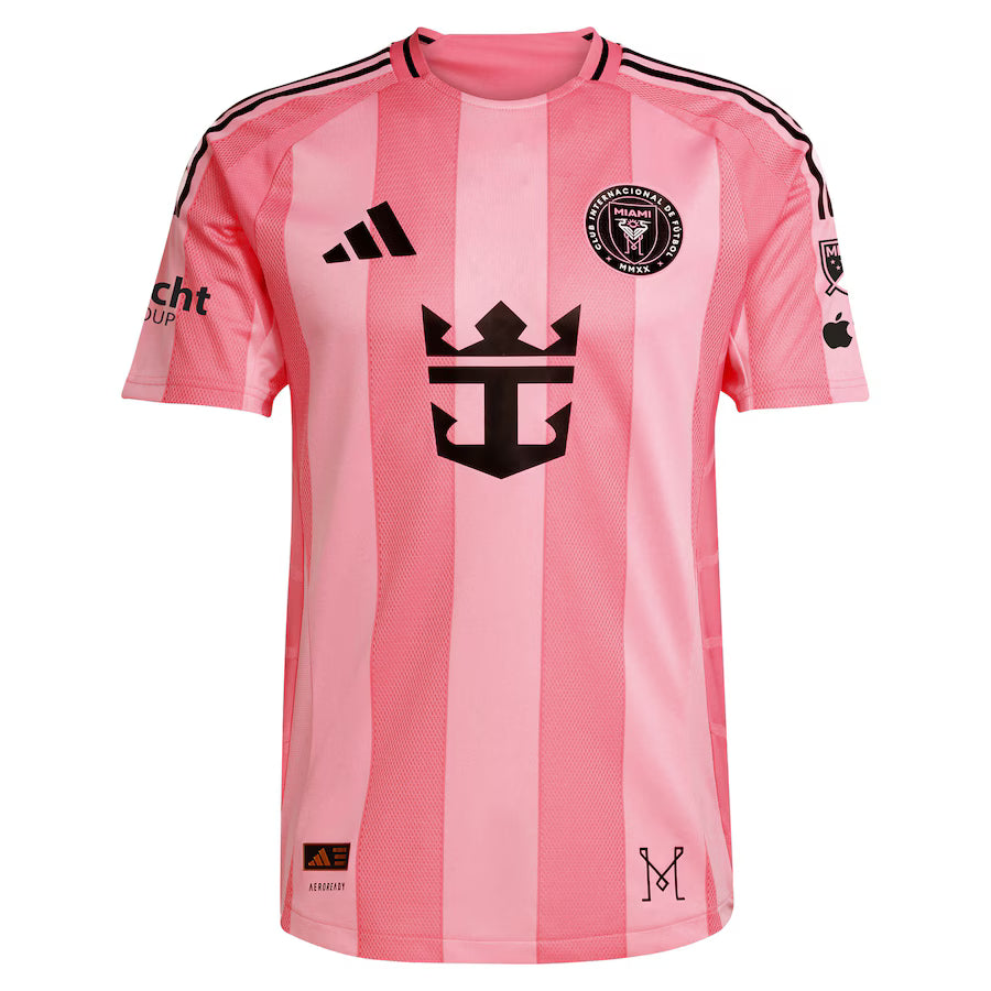 Men's Inter Miami CF adidas Light Pink 2025 Euforia Authentic Jersey