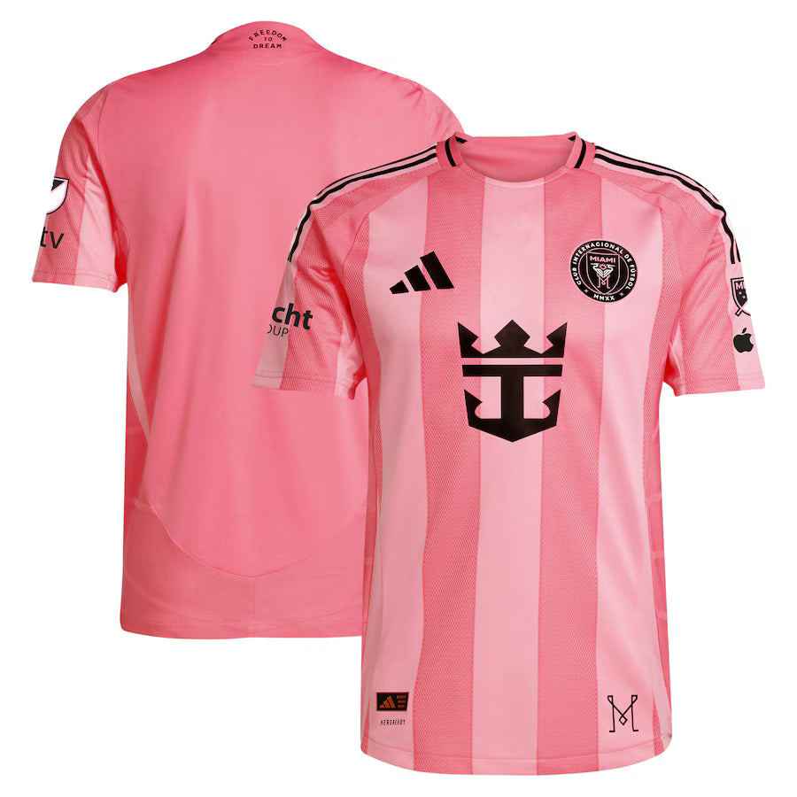 Men's Inter Miami CF adidas Light Pink 2025 Euforia Authentic Jersey