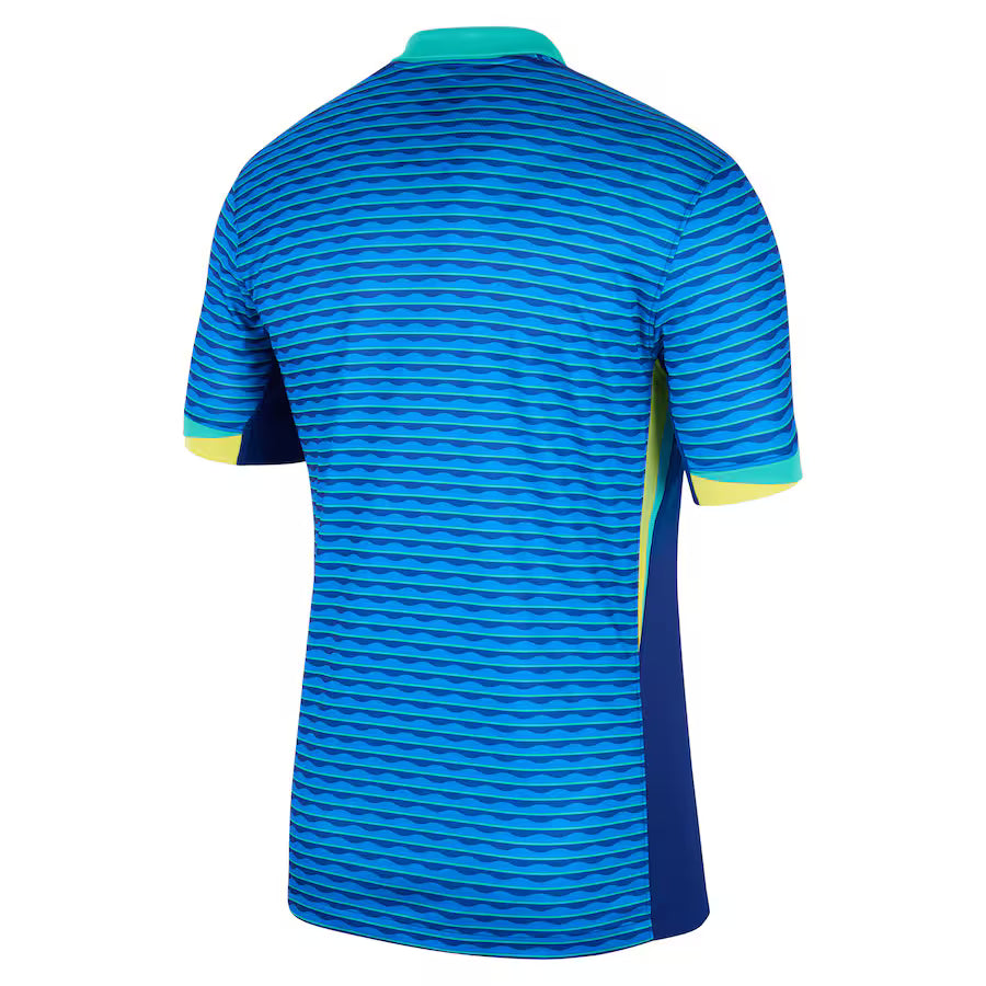 Brazil National Team Nike 2024 Away Stadium Replica Jersey – Blue